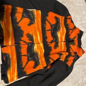 Handmade fleece sweatshirt